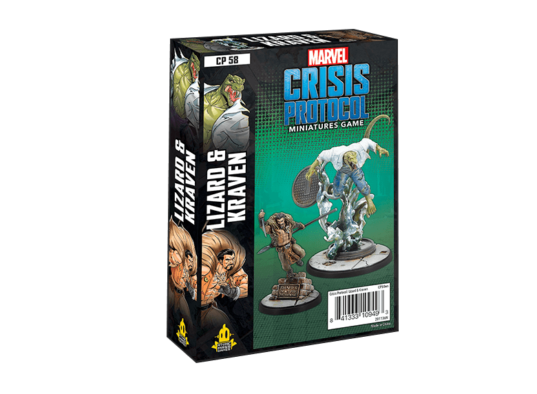 Marvel: Crisis Protocol - Lizard and Kraven (إضافة للعبة المجسمات)