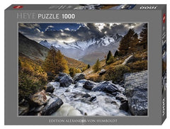 Jigsaw Puzzle: HEYE - Mountain Stream [1000 Pieces] (أحجية الصورة المقطوعة)
