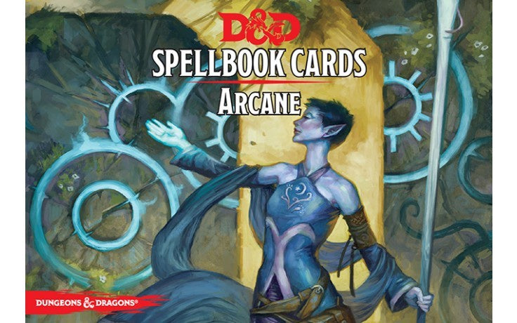 D&D RPG: Spellbook Cards - Arcane (لوازم للعبة تبادل الأدوار)