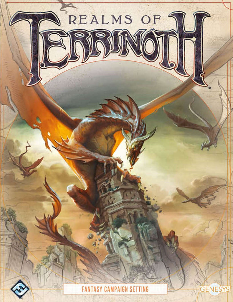 Genesys RPG: Terrinoth - Realms of Terrinoth [Core Rulebook] (لعبة تبادل الأدوار)