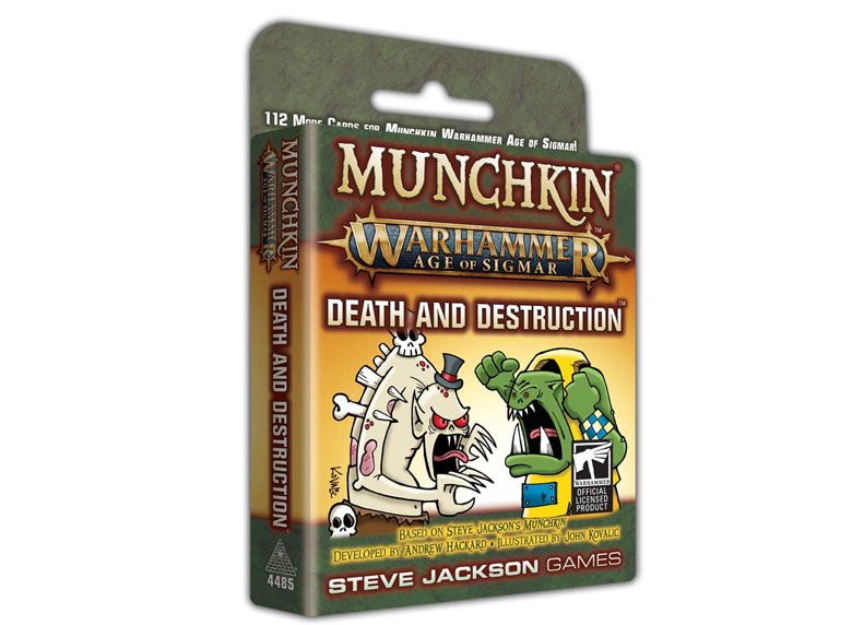Munchkin: Warhammer Age of Sigmar - Death and Destruction (إضافة لعبة)