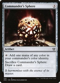Commander's Sphere [Zendikar Rising Commander]