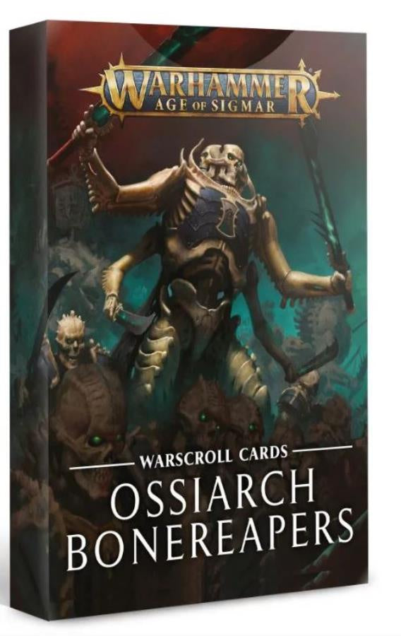 WH AoS: Warscroll Cards - Ossiarch Bonereapers (إضافة للعبة المجسمات)
