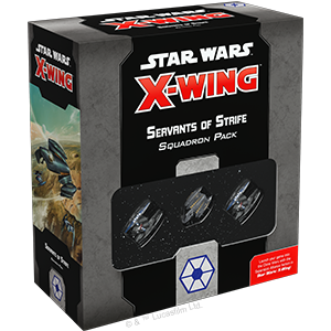 Star Wars: X-Wing [2nd Ed] - Separatist Alliance - Servants of Strife Squadron (إضافة للعبة المجسمات)