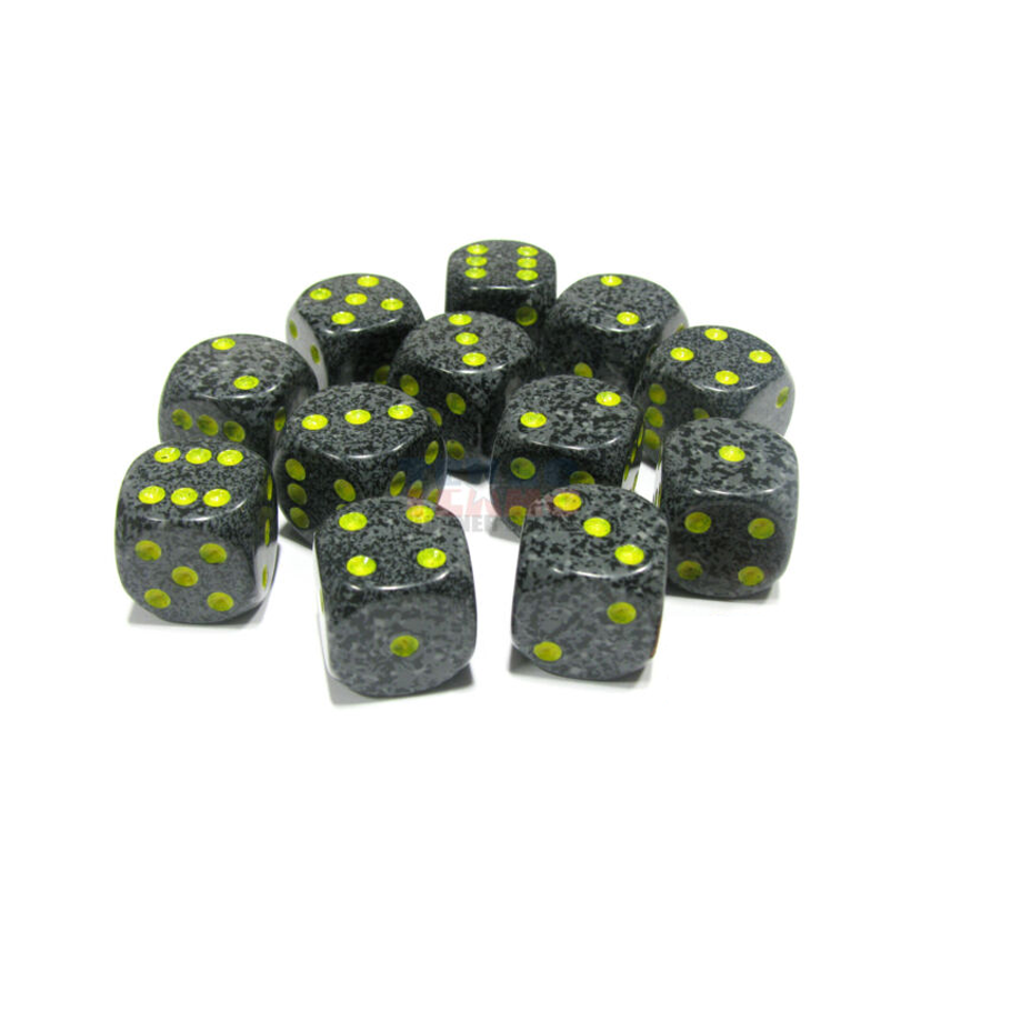 Dice: Chessex - Speckled - 16mm D6, Urban Camo [x12] (حجر النرد)