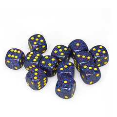 Dice: Chessex - Speckled - 16mm D6, Twilight [x12] (حجر النرد)