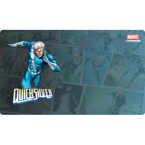 Marvel LCG - Playmat - Quicksilver (لوازم الألعاب اللوحية)