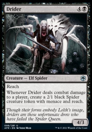 Drider [Dungeons & Dragons: Adventures in the Forgotten Realms]