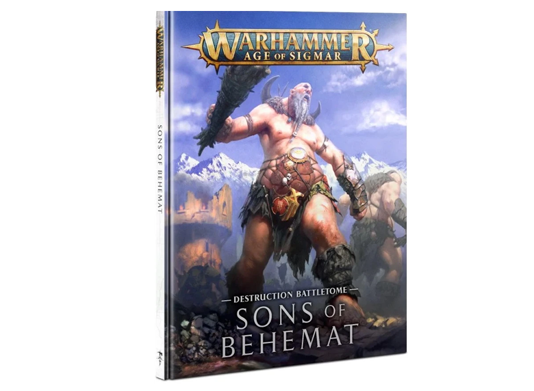 WH AoS: Sons of Behemat Battletome (كتاب للعبة المجسمات)