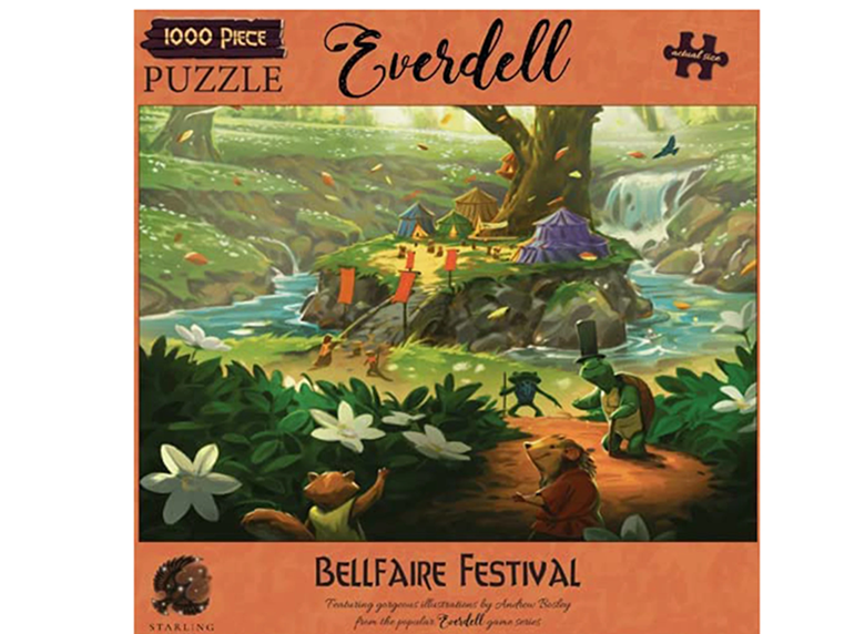 Jigsaw Puzzle: Everdell - Bellfaire Festival [1000 Pieces] (أحجية الصورة المقطوعة)