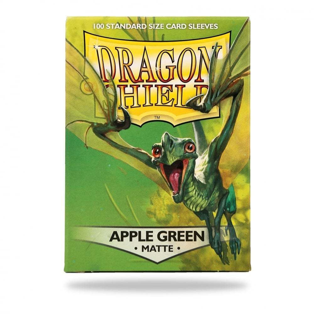 Sleeves: Dragon Shield - Standard, Matte Apple Green [x100] (لوازم لعبة لوحية)