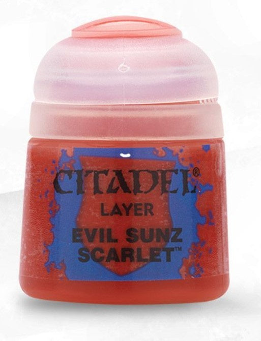 Citadel: Layer Paints, Evil Sunz Scarlet (صبغ المجسمات)