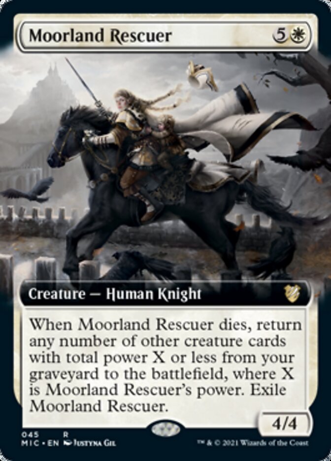 Moorland Rescuer (Extended) [Innistrad: Midnight Hunt Commander]