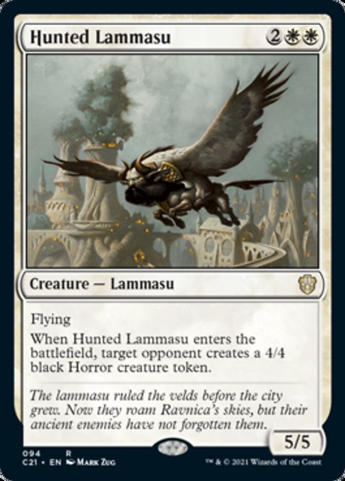 Hunted Lammasu [Commander 2021]