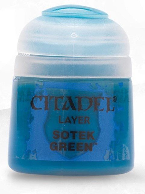 Citadel: Layer Paints, Sotek Green (صبغ المجسمات)