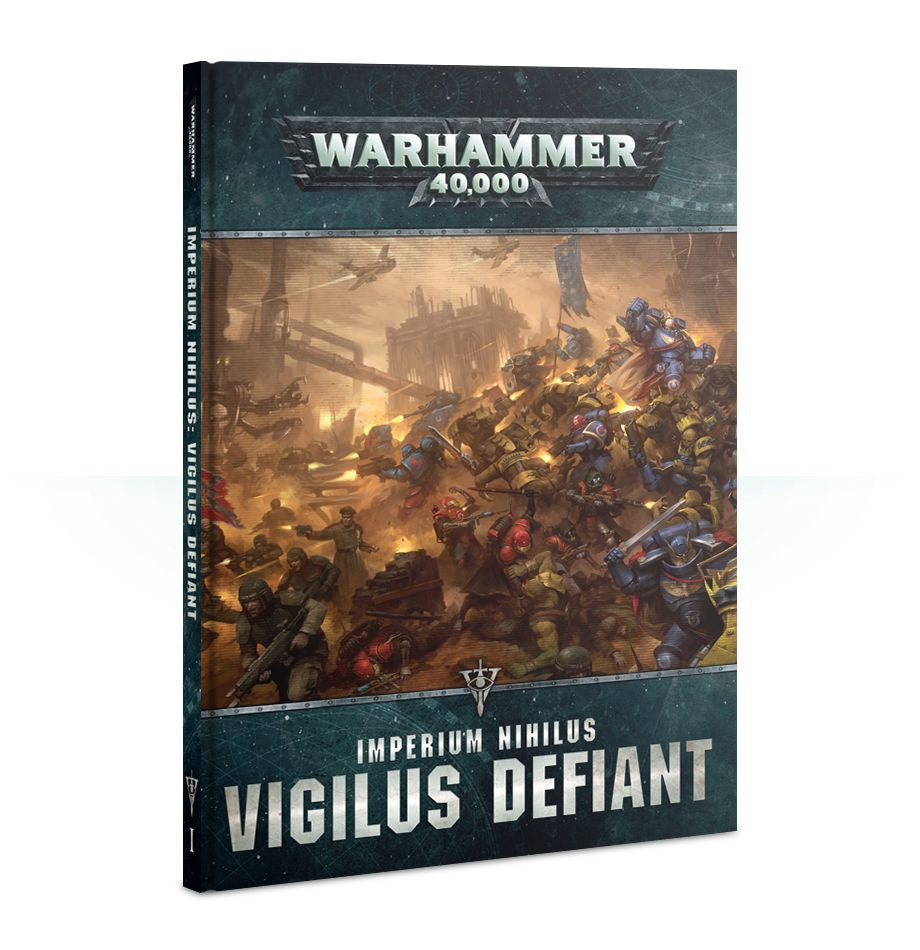 WH 40K: Imperium Nihilus - Vigilus Defiant (كتاب للعبة المجسمات)