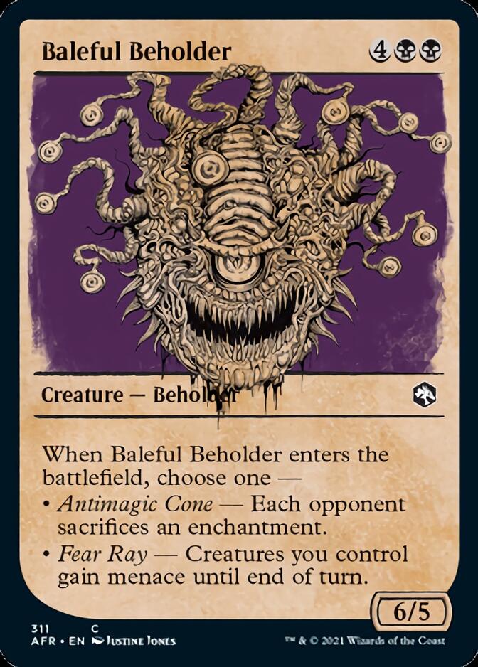 Baleful Beholder (Showcase) [Dungeons & Dragons: Adventures in the Forgotten Realms]