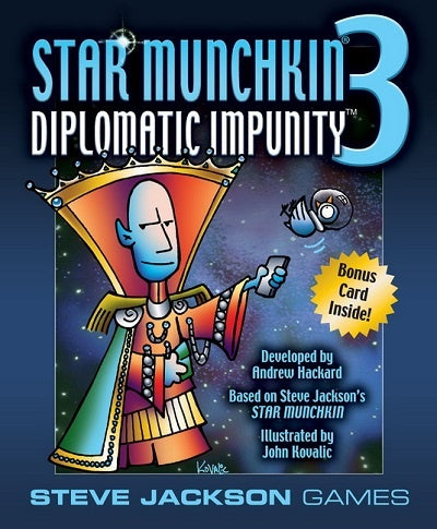Munchkin: Star - Vol: 03 - Diplomatic Impunity (إضافة لعبة)