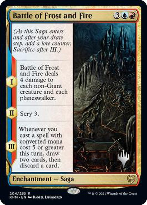 Battle of Frost and Fire [Kaldheim Promo Pack]
