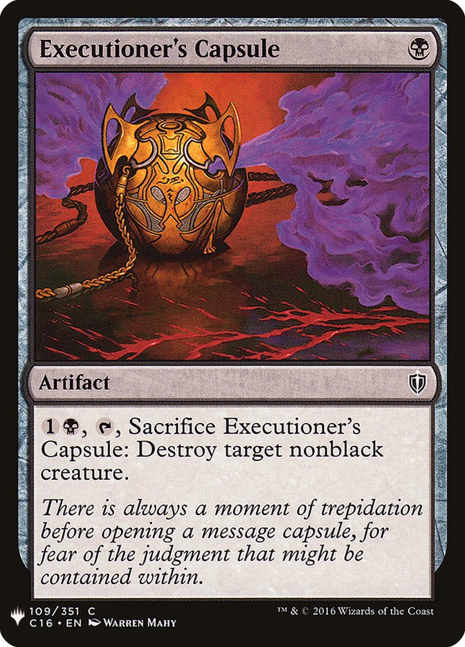 Executioner's Capsule [Mystery Booster]