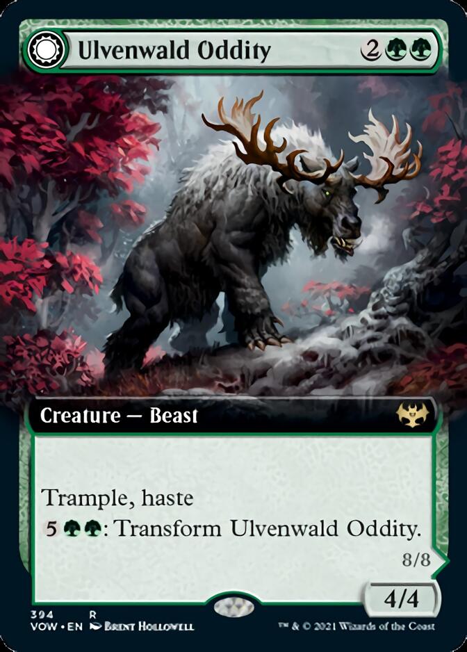 Ulvenwald Oddity // Ulvenwald Behemoth (Extended) [Innistrad: Crimson Vow]
