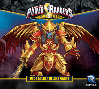 Power Rangers: Heroes of the Grid - Mega Goldar Deluxe Figure (إضافة لعبة)