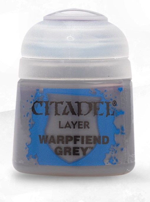 Citadel: Layer Paints, Warpfiend Grey (صبغ المجسمات)