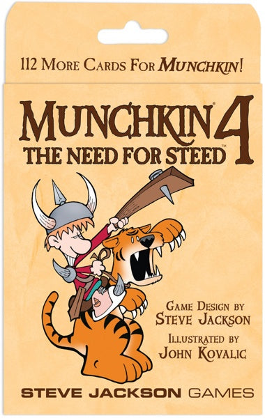 Munchkin - Vol 04: Need for Steed (إضافة لعبة)