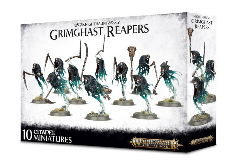 WH AoS: Nighthaunt - Grimghast Reapers (إضافة للعبة المجسمات)