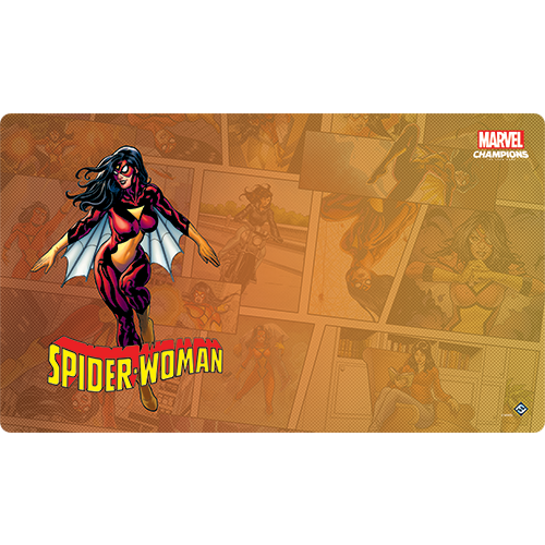 Marvel LCG - Playmat - Spider-Woman (لوازم للعبة البطاقات الحية)