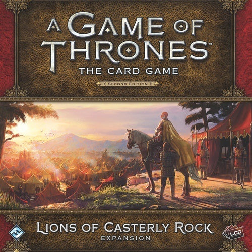 GOT LCG [2nd Ed]: Expansion 14 - The Lions of Casterly Rock Deluxe (إضافة للعبة البطاقات الحية)