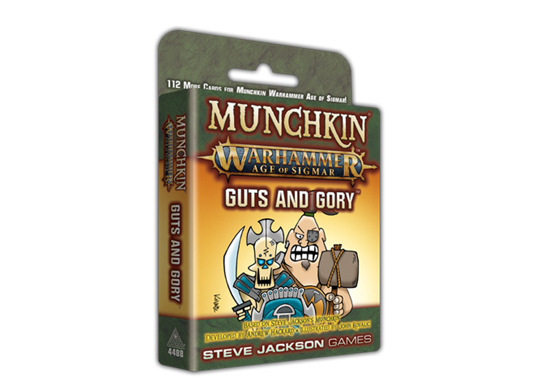 Munchkin: Warhammer Age of Sigmar - Guts and Glory (إضافة لعبة)
