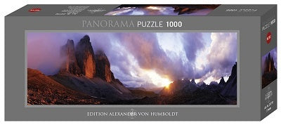 Jigsaw Puzzle: HEYE - 3 Peaks [1000 Pieces] (أحجية الصورة المقطوعة)