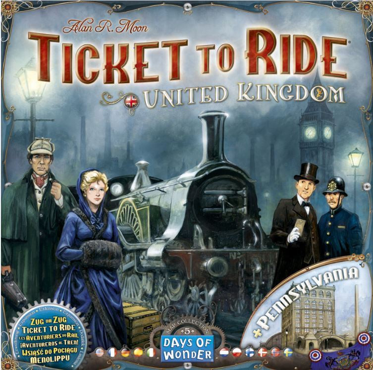 Ticket to Ride: Vol 05 - United Kingdom (إضافة لعبة)
