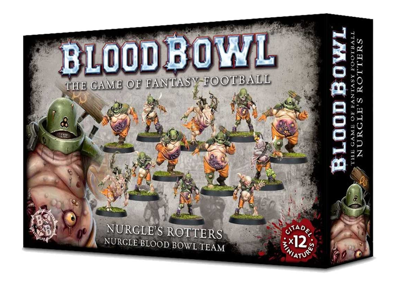 Blood Bowl - Nurgle's Rotters - Nurgle Blood Bowl Team (إضافة للعبة المجسمات)