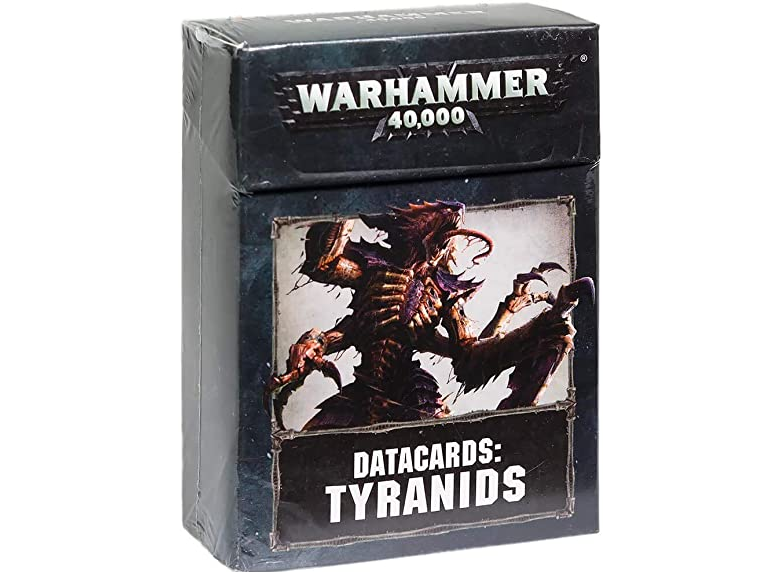 WH 40K: Tyranids - Data Cards [8th Ed] (إضافة للعبة المجسمات)