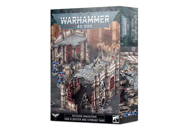 WH 40K: Battlezone: Manufactorium - Sub-Cloister & Storage Fane (إضافة للعبة المجسمات)