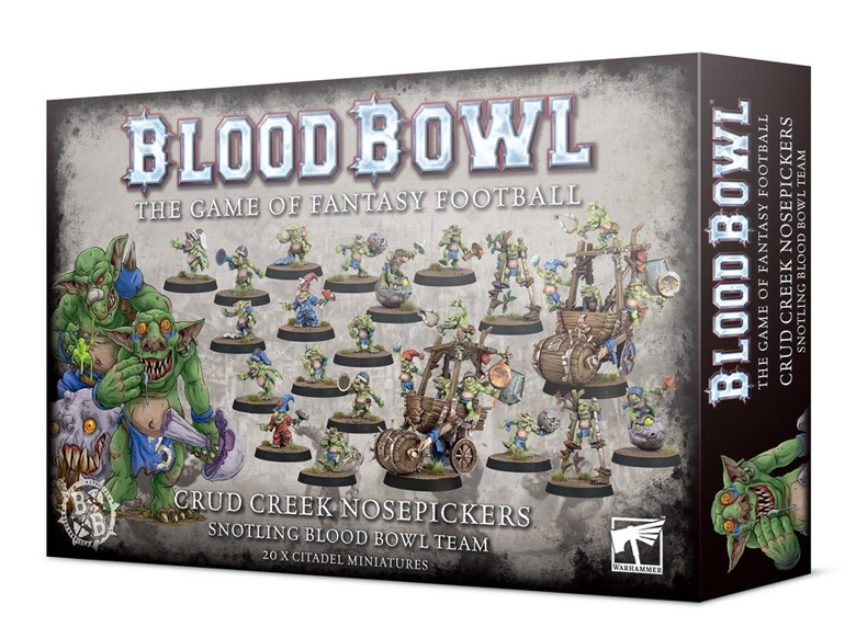 Blood Bowl - Crud Creek Nosepickers - Snotling Blood Bowl Team (إضافة للعبة المجسمات)