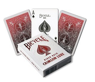 Playing Cards: Bicycle - Metalluxe, Red (ورق لعب)