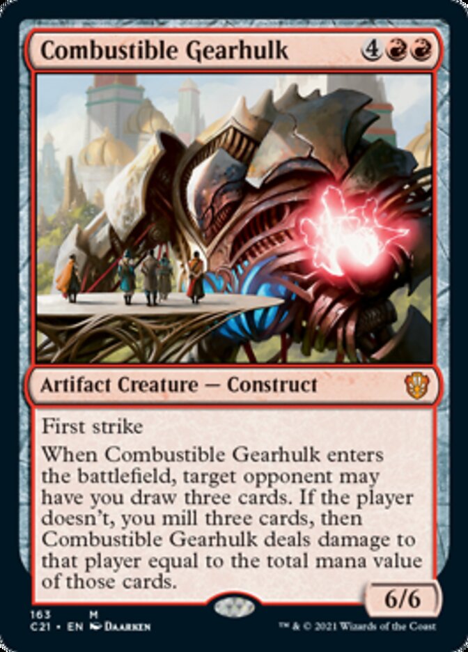 Combustible Gearhulk [Commander 2021]