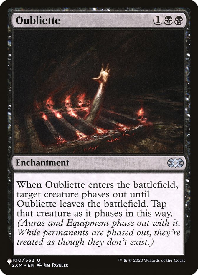 Oubliette [The List]