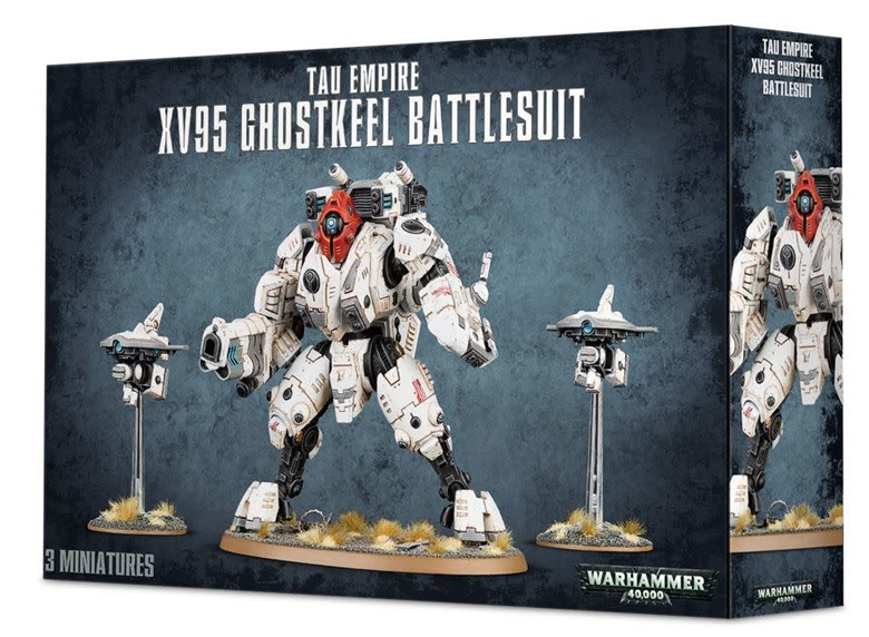 WH 40K: T'au - XV95 Ghostkeel Battlesuit (إضافة للعبة المجسمات)
