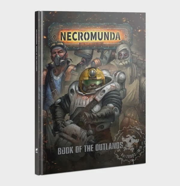 WH Necromunda: The Book of Outlands (كتاب للعبة المجسمات)