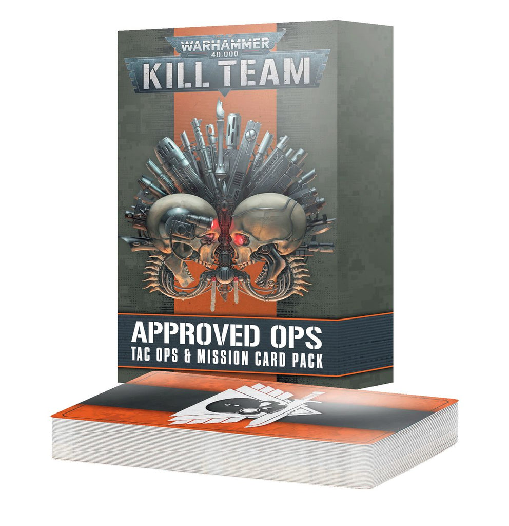 WH 40K: Kill Team - Approve Ops: Tac Ops & Mission Card Pack