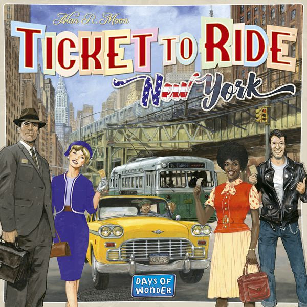 Ticket to Ride: New York  (اللعبة الأساسية)