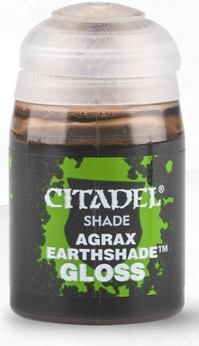 Citadel: Shade Paints, Agrax Earthshade Gloss (صبغ المجسمات)