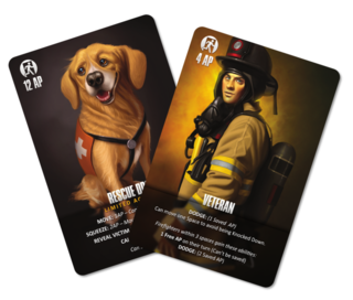 Flash Point: Fire Rescue [2nd Ed.] - Veteran and Rescue Dog (إضافة لعبة)