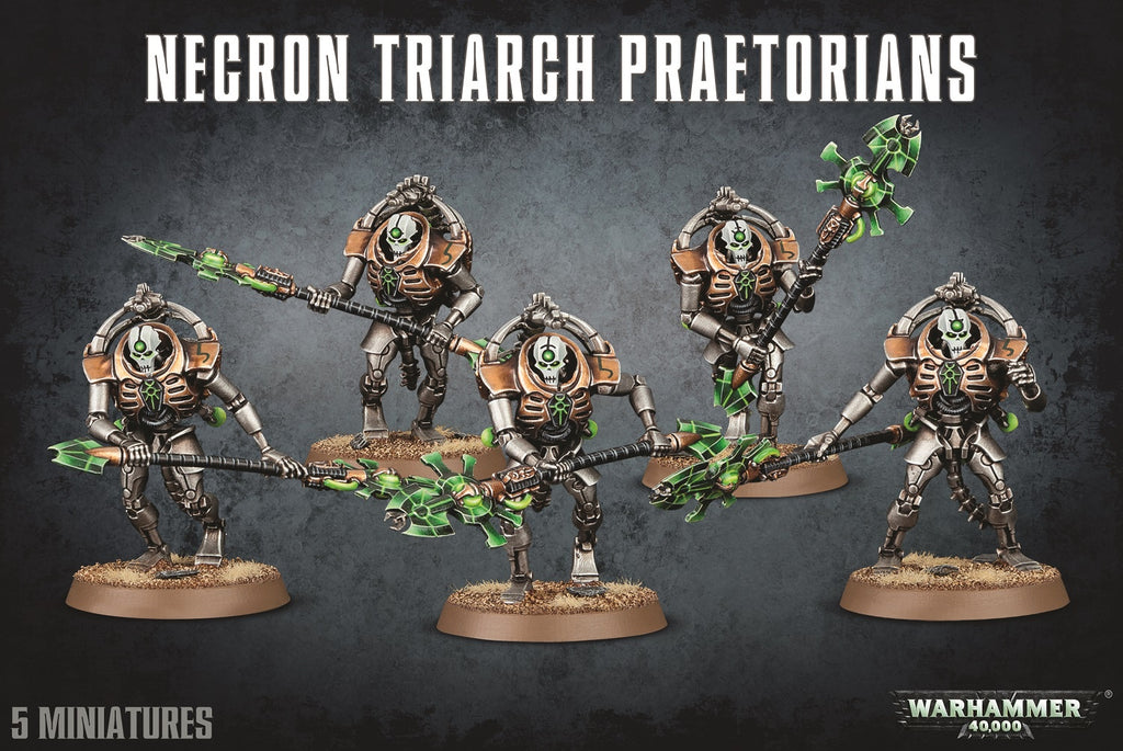 WH 40K: Necrons - Triarch Praetorians (إضافة للعبة المجسمات)