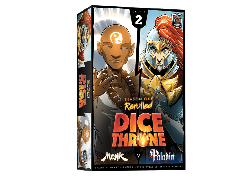 Dice Throne: Season 01 ReRolled – Monk vs. Paladin  (إضافة للألعاب )