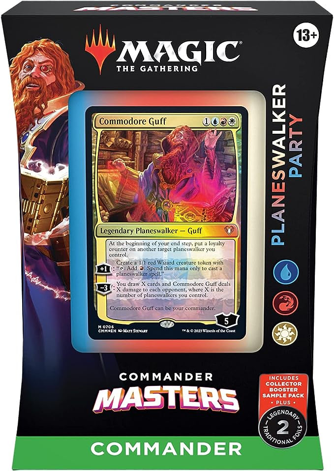 MTG: Commander Masters [Commander Deck] - Planeswalker Party (لعبة تداول البطاقات)